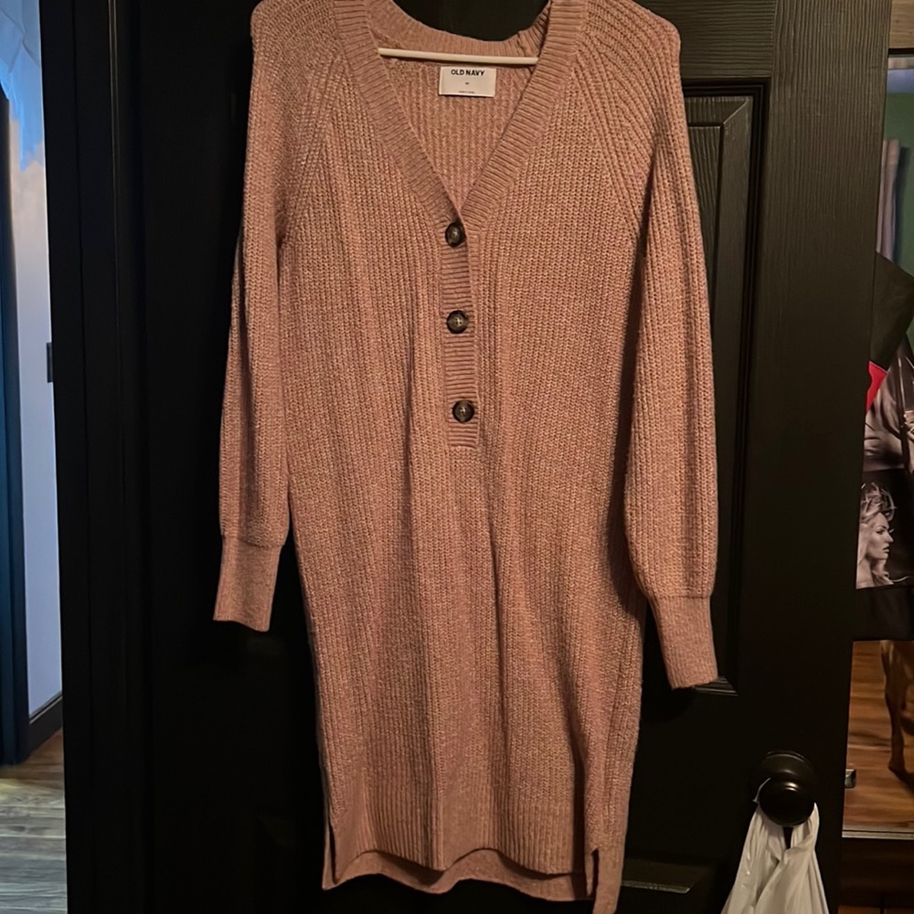 Cardigan dress